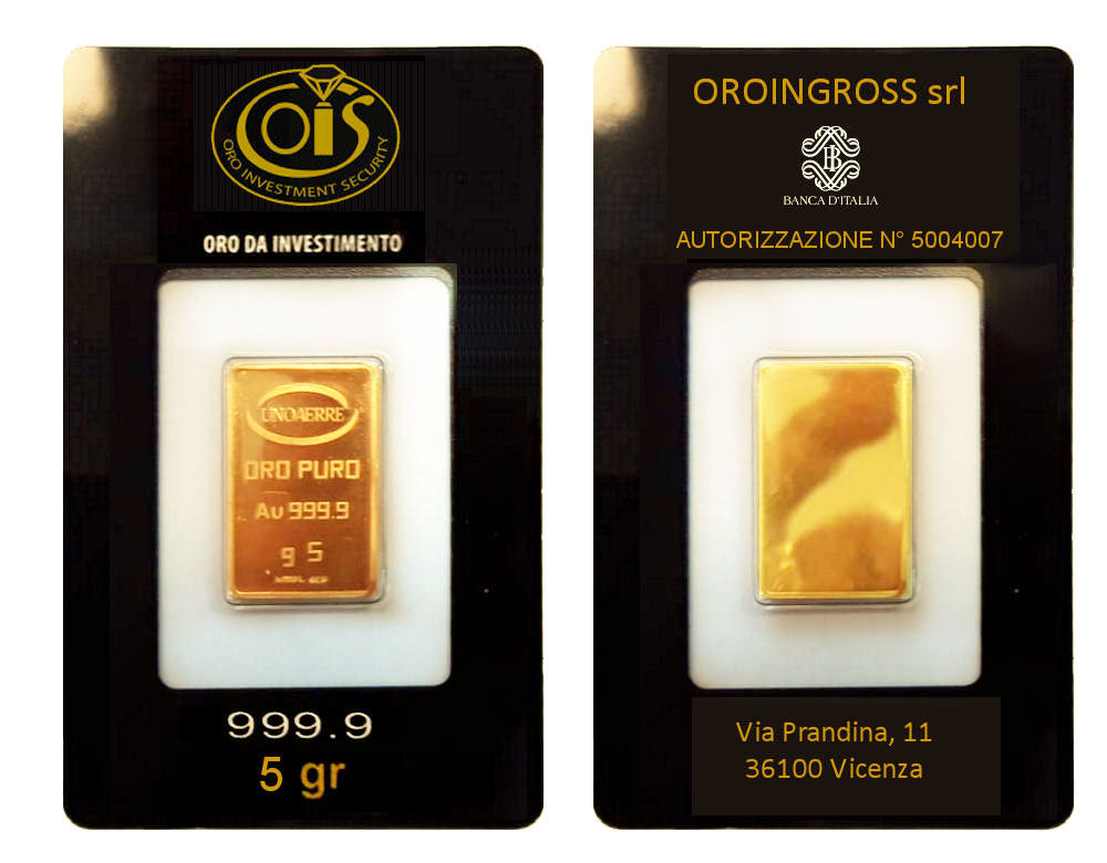 LINGOTTO ORO 5g